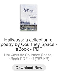 Hallways: a collection of poetry by Courtney Space - eBook